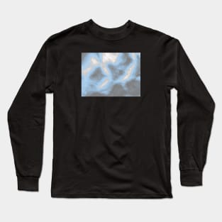 Demiboy Pride Abstract Fractal Fog Long Sleeve T-Shirt